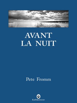 cover image of Avant la nuit